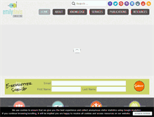 Tablet Screenshot of emilydavisconsulting.com